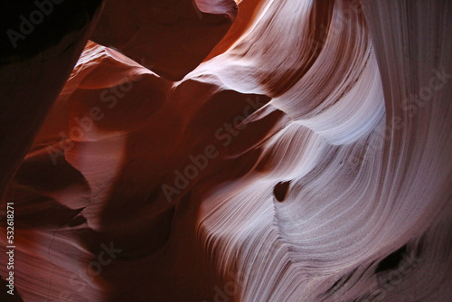 Pink sandstone - Secret Antelope Canyon, Page, Arizona