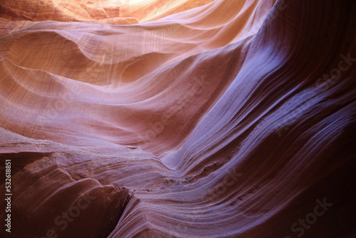 Pastel cliff - Secret Antelope Canyon, Page, Arizona