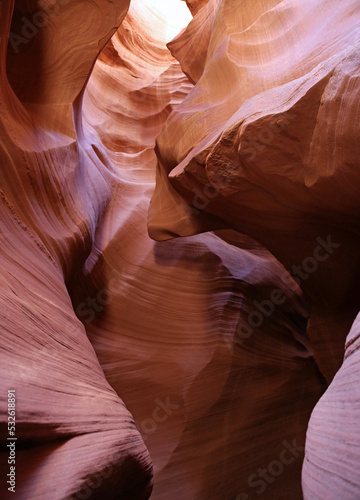 Curled cliff - Secret Antelope Canyon, Page, Arizona