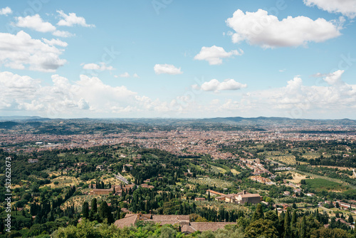View of all of Florence from Fiesole photo