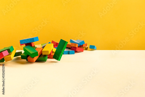 Colorful wooden toy