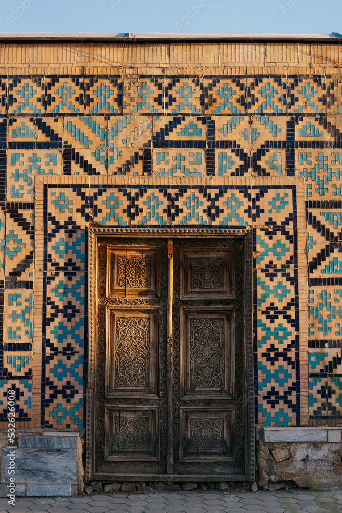 Door detail. Registon, Samarkand. Uzbekistan
Door detail. Registon, Samarkand. Uzbekistan