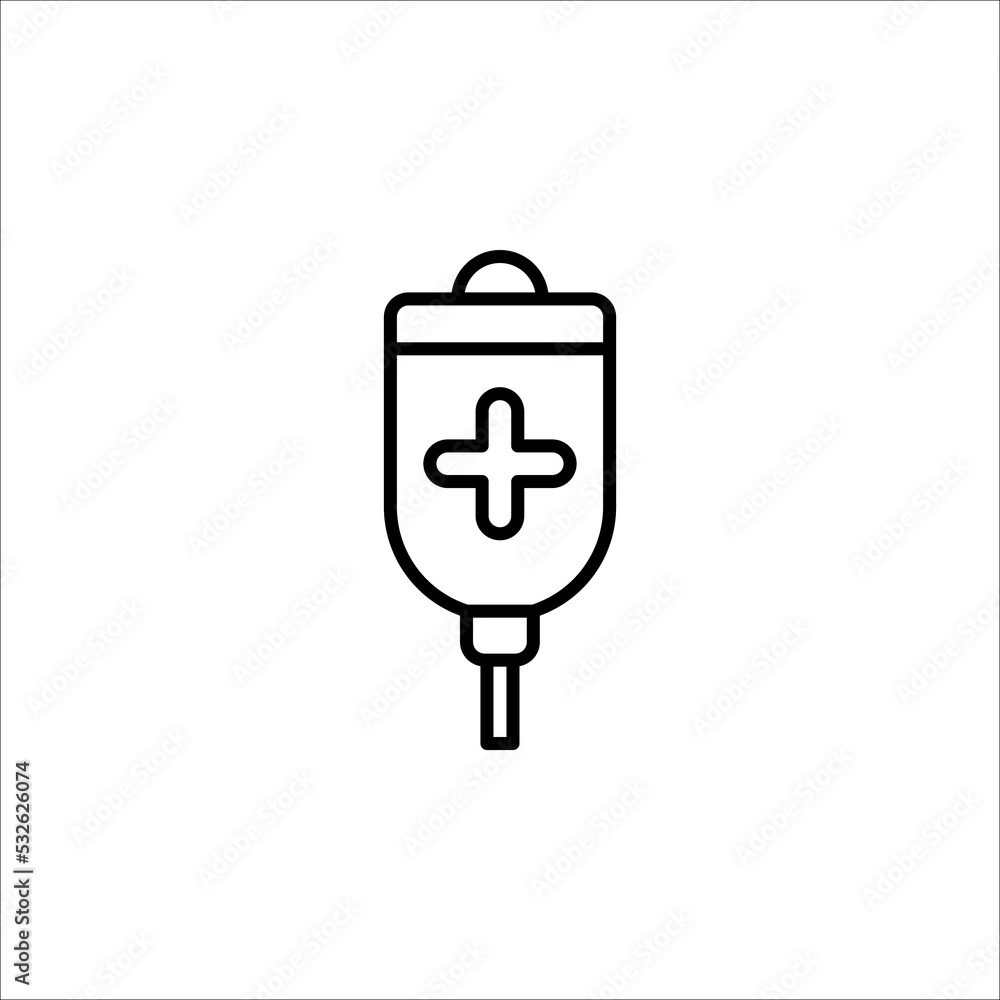infuse icon in trendy flat style, blood bag icon, iv bag,intravenous bag. vector illustration on white background. infuse icon in trendy flat style, blood bag icon, iv bag,intravenous bag. vector illustration on white background.