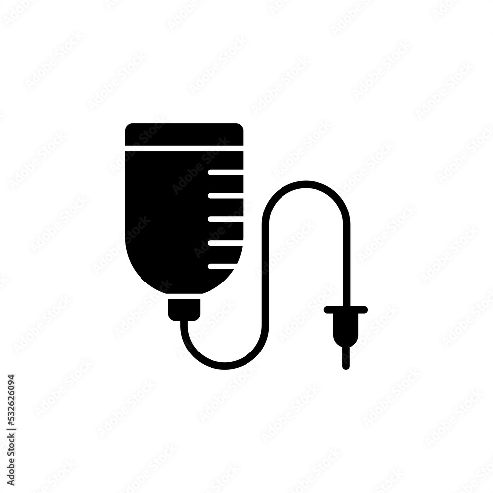 infuse icon in trendy flat style, blood bag icon, iv bag,intravenous bag. vector illustration on white background. infuse icon in trendy flat style, blood bag icon, iv bag,intravenous bag. vector illustration on white background.