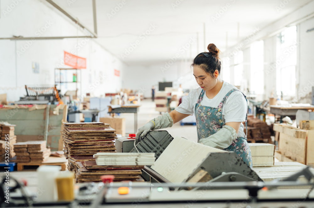 Female employer in printing industry Female employer in printing industry