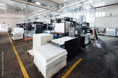 Printing warehouse photo