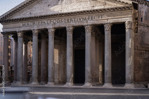 The Pantheon in Rome, Italy photo