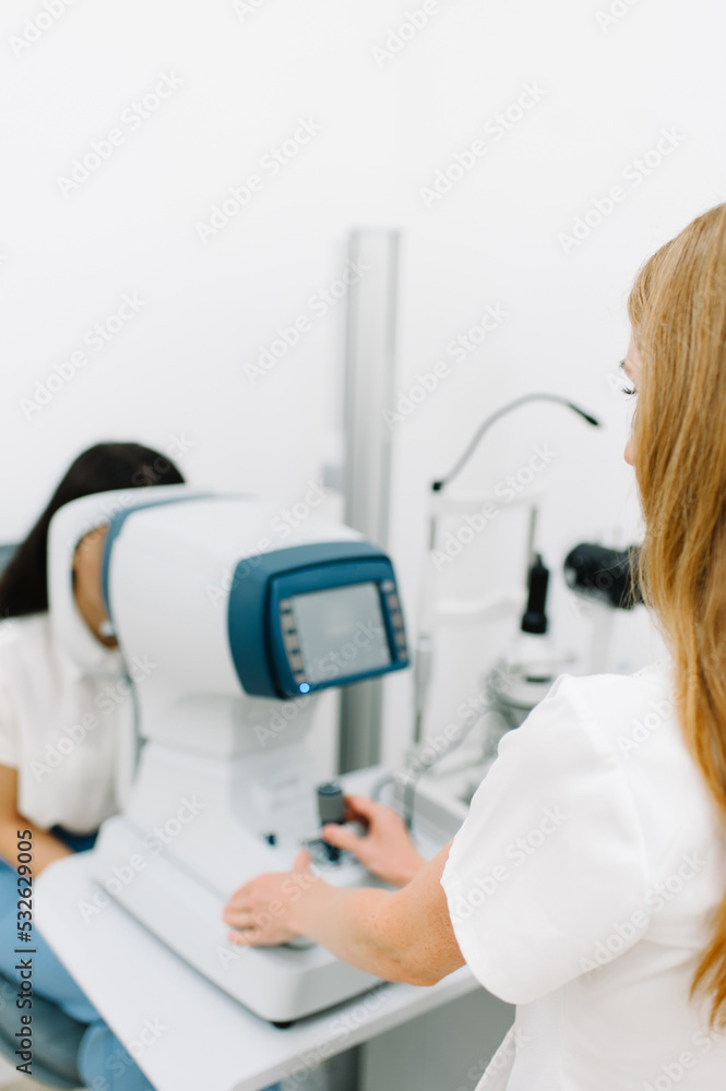In ophthalmological clinic In ophthalmological clinic