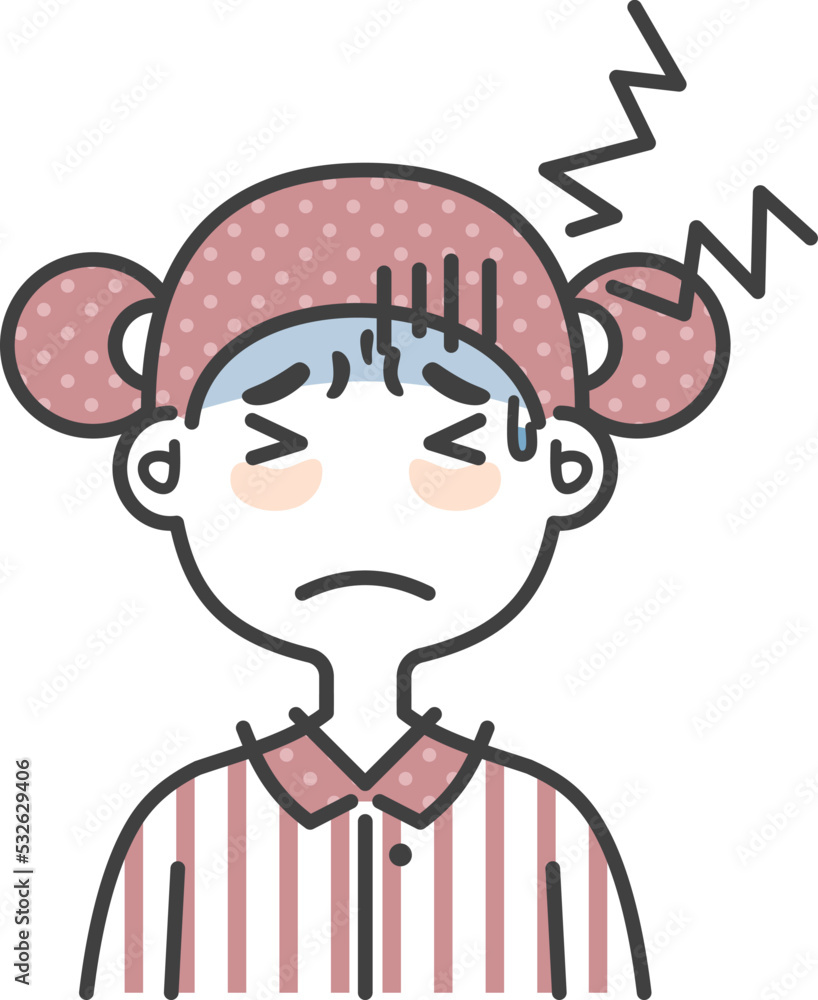 child sick cold headache child sick cold headache