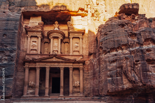 The Treasury in Petra photo