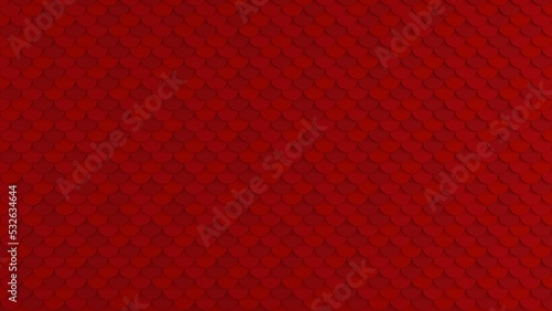 Romantic fish scale wall chrismas texture or Self Adhesive Fish Scale pattern wallpaper or Fish scale seamless pattern background, For design decorate Scales Removable Wallpaper by 3d rendering 02