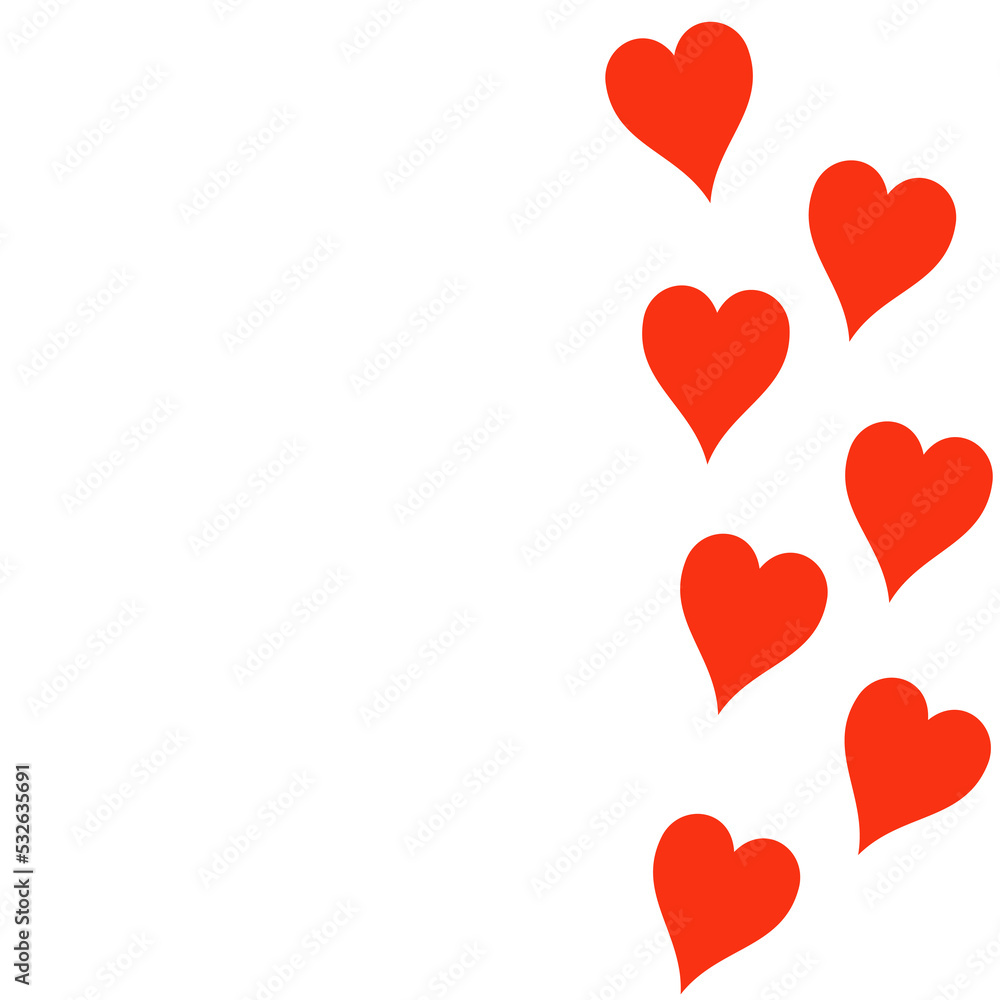 clean and loving heart background. very suitable for design nuanced romantic and full of love. valentines stuff	. PNG Format
