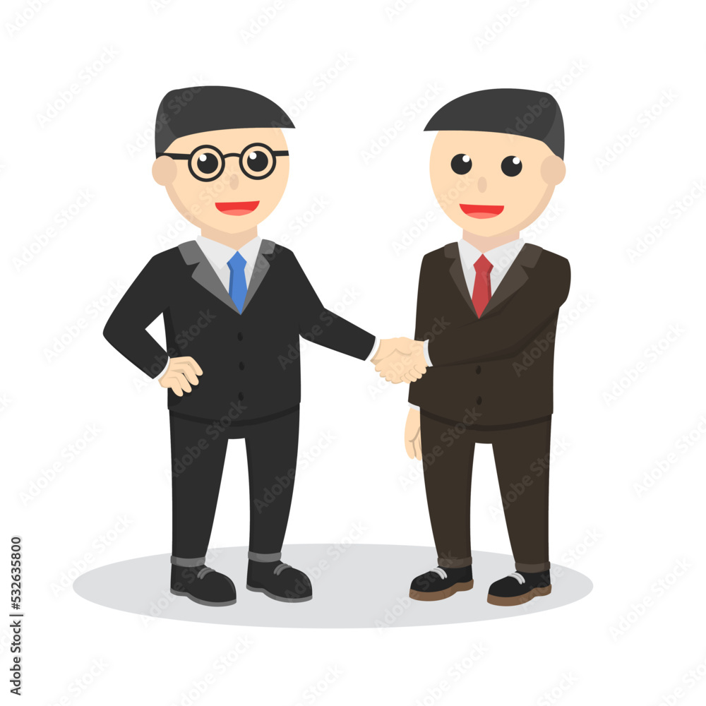 male businessman cooperation design people male businessman cooperation design people