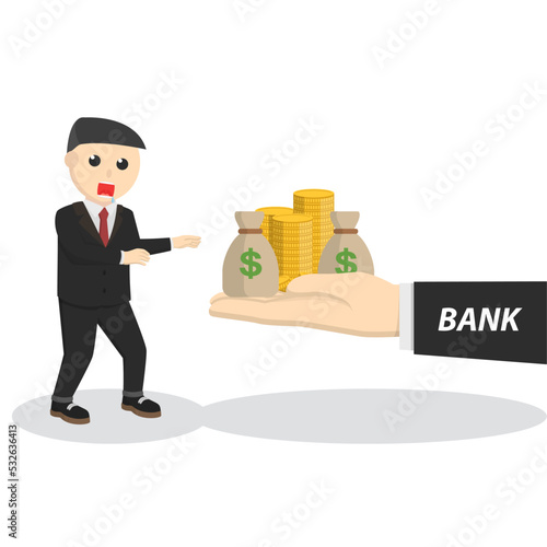 businessman really want to get a loan