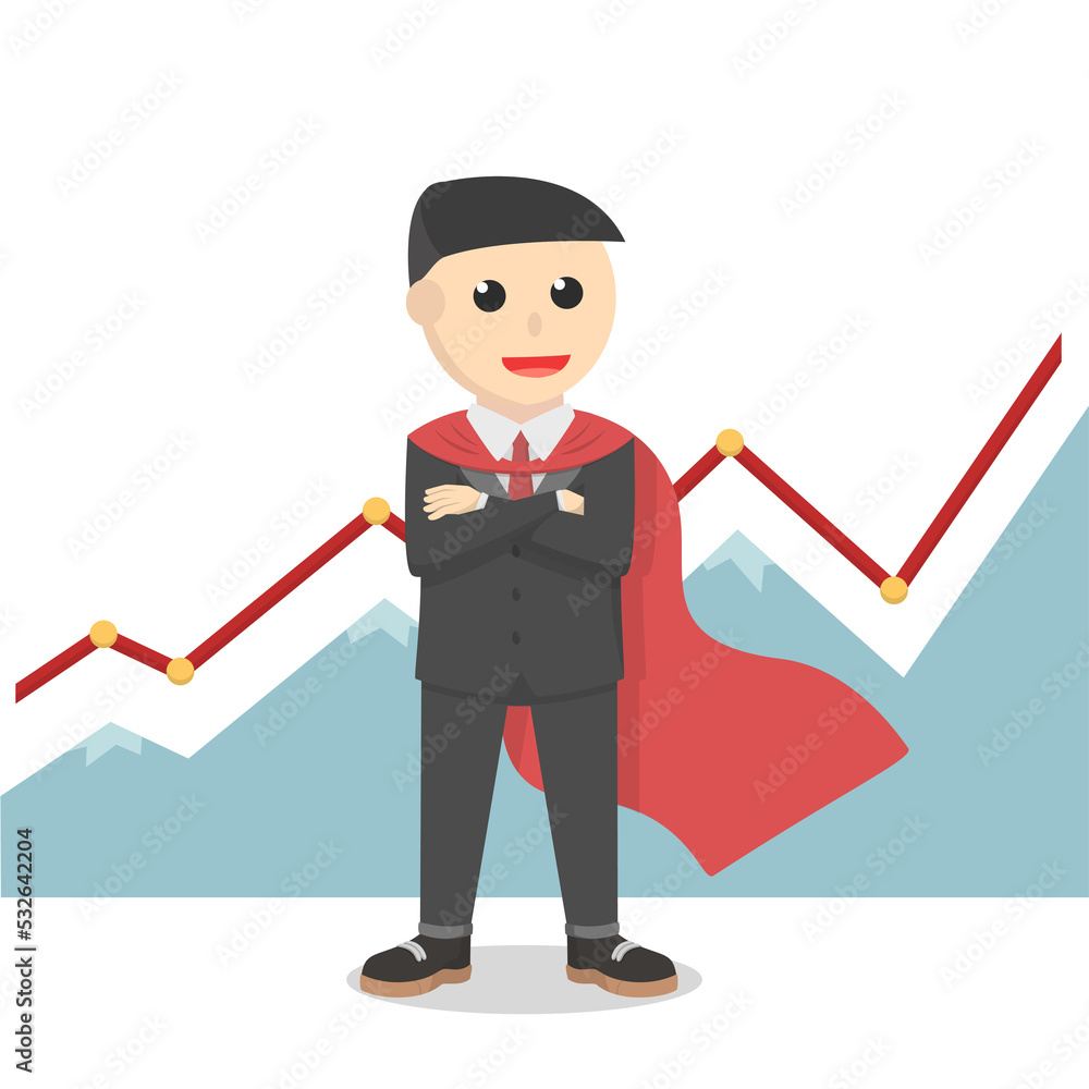 businessman super up progress design businessman super up progress design