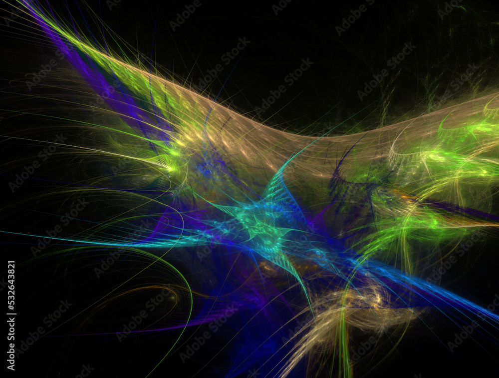 Imaginatory fractal abstract background Image Imaginatory fractal abstract background Image