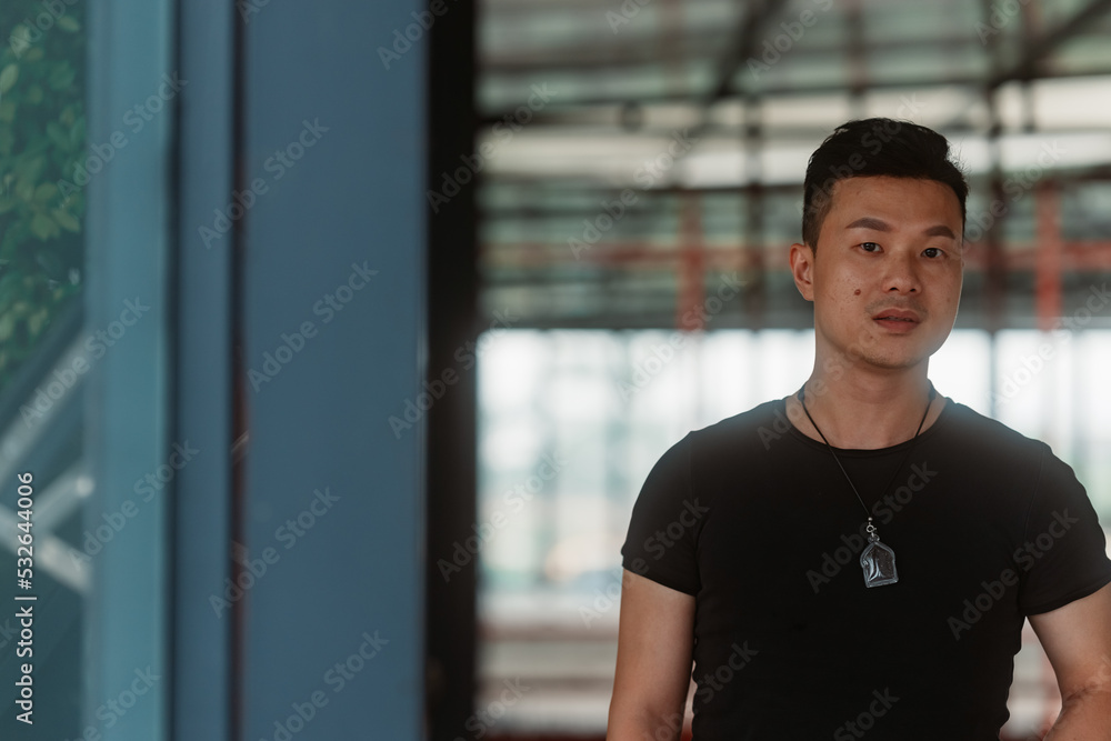 Cool real Asian man Cool real Asian man