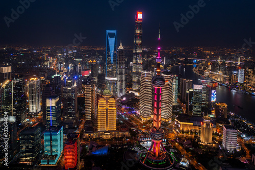 Wallpaper Mural shanghai night Torontodigital.ca