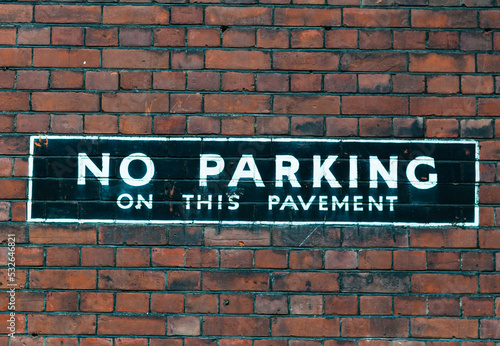 No parking photo