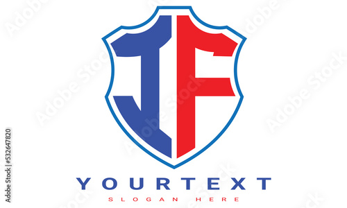 IF Two letters shield logo design. Free Download IF Two letters shield logo design. - GFXLoad