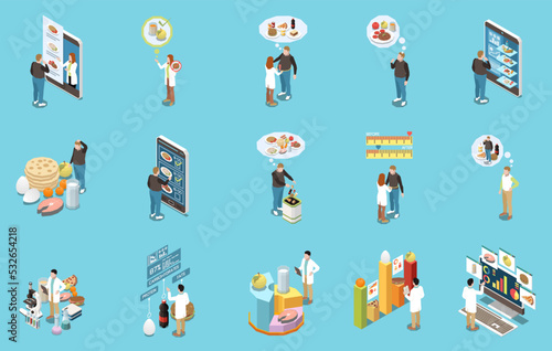 Dietology Isometric Set
