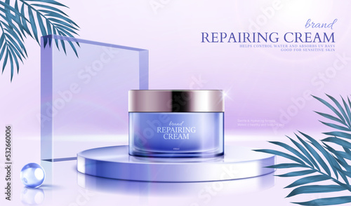 Skin repairing cream ad