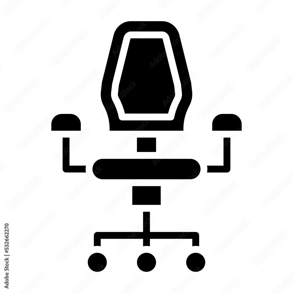 Office Chair Icon Style Office Chair Icon Style