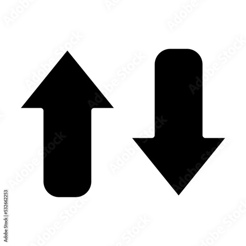 Opposite Arrow Icon Style