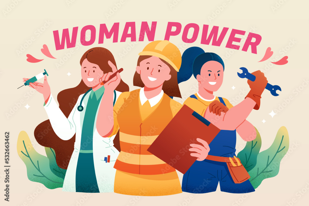 Women in different professions Women in different professions