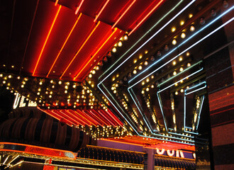Keuken achterwand Las Vegas Neonverlichting Fremont Casino Nevada  © Davslens Photography