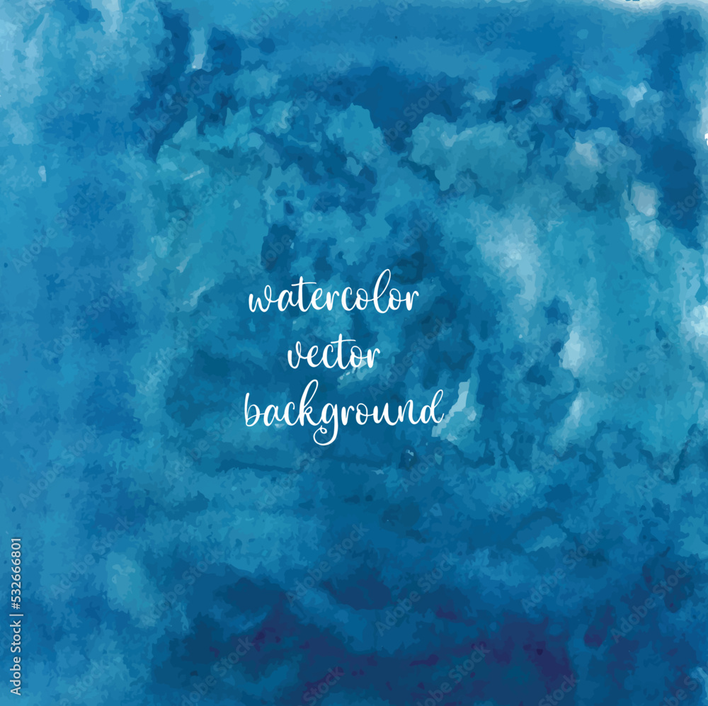 dark blue watercolor background Stock Vector | Adobe Stock