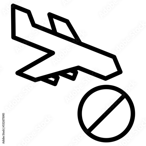 landing cancel icon