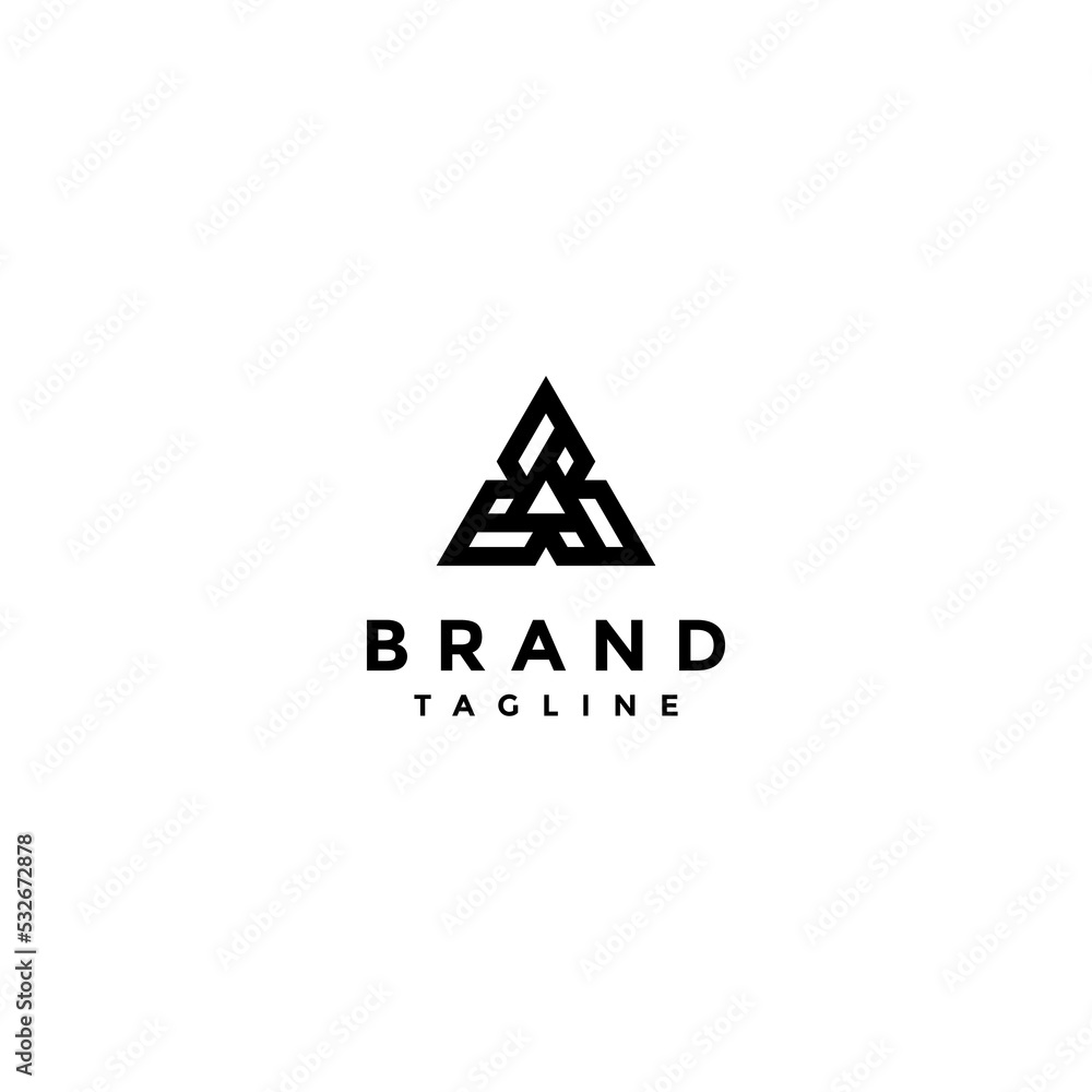 Minimalist Initial BBB Logo Design. Three Letter B Spinning To Form A Triangle Symbol Logo Design. Minimalist Initial BBB Logo Design. Three Letter B Spinning To Form A Triangle Symbol Logo Design.