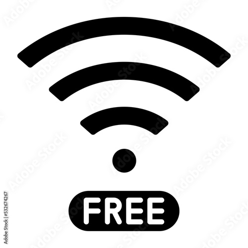 Free Wifi Icon Style