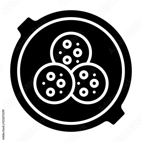 Falafel Icon Style