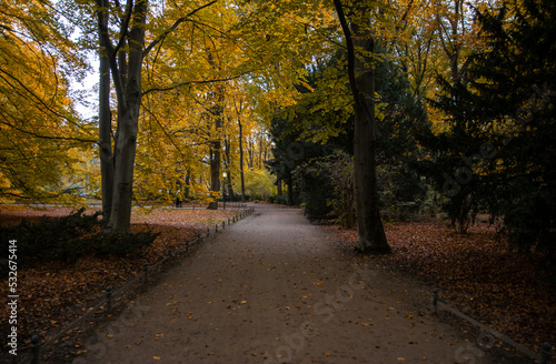 autumn park in Berlin