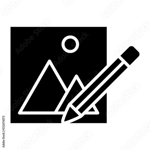 Photo Editing Icon Style
