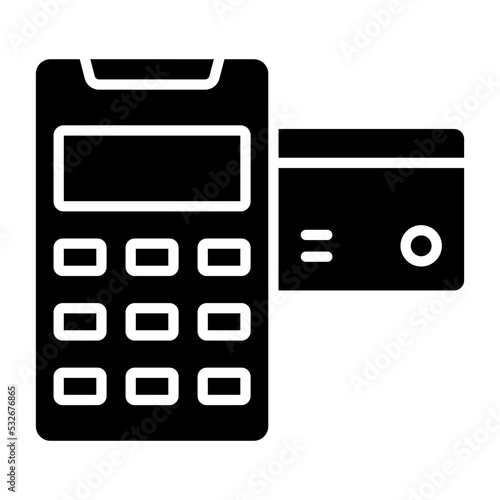 Card Machine Icon Style