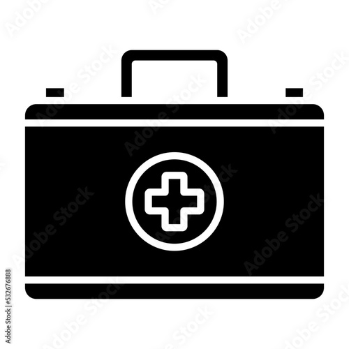 First Aid Kit Icon Style