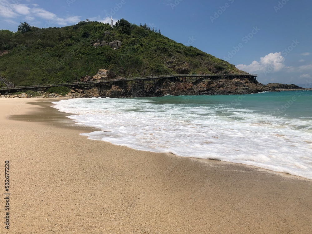 beach with sky