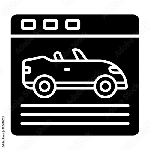 Racing Game Icon Style