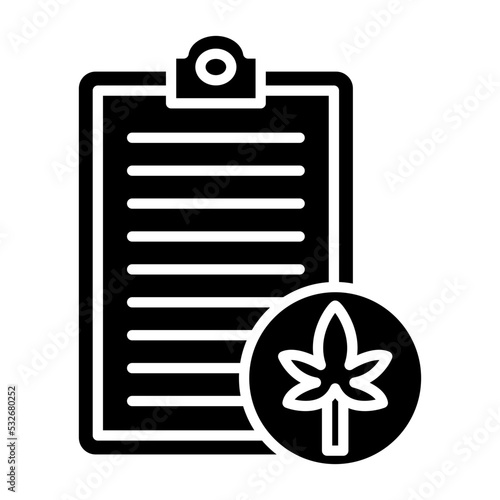 Drug Test Icon Style