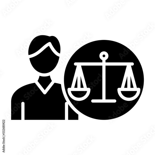 Ethical Responsibility Icon Style