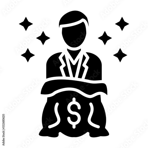 Millionaire Icon Style