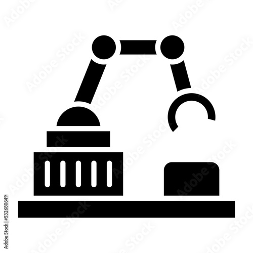 Assembly Machine Icon Style