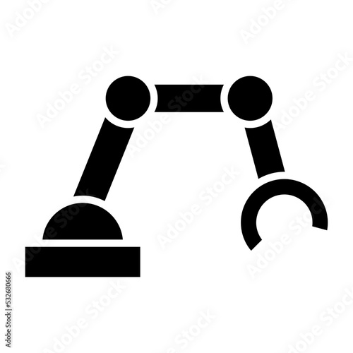Bionic Arm Icon Style
