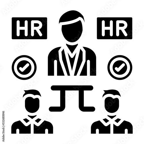 Hiring Manager Icon Style