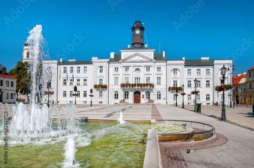 Town hall in Plock, Masovian Voivodeship, Poland	