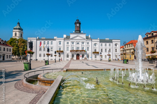 Town hall in Plock, Masovian Voivodeship, Poland	