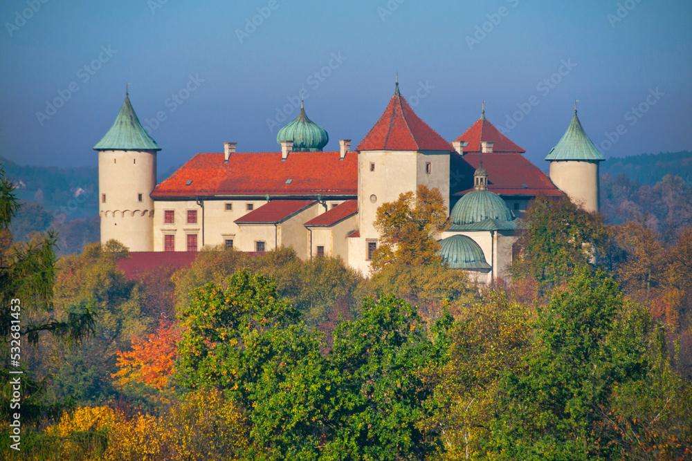 Nowy Wisnicz Castle - 14th century castle, Stary Wisnicz village, Lesser Poland Voivodeship.